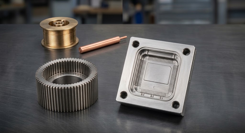EDM wire cutting and precision machining components — Alps Merchandising